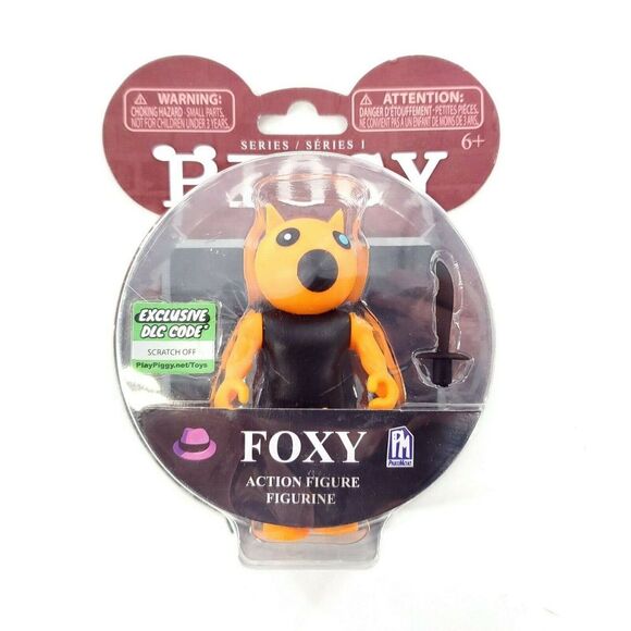Piggy Roblox FOXY 3.5" Action‎ Figure Series 1 NEW SEALED - Picture 1 of 2